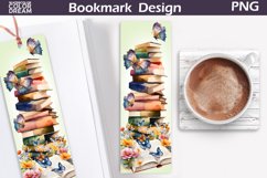 Book Bookmarks Printable | Bookmark Book Sublimation Design Product Image 1
