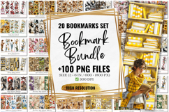 Bookmark PNG Sublimation Huge Bundle, Bookmarks Bundle Product Image 1