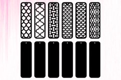Paper Cut Bookmarks SVG | Bookmarks Template Product Image 2
