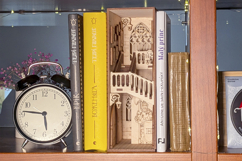 Castle Book Nook Stairs - Laser cut file, SVG DXF plan Product Image 6