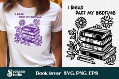 Book flower SVG | Book lover SVG | Book lover quotes Product Image 1