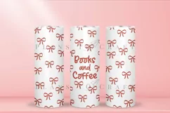 books and coffee book lovers skinny tumbler sublimation wrap with high resolution and transparant background are for 20oz and 30oz skinny tumbler
