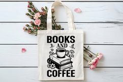 Books and Coffee SVG, Book Lover SVG, Reading SVG Product Image 4