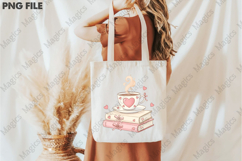 Books And Coffee Valentine Png Product Image 3