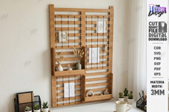Desktop Book and Photo Organizer Laser Cut | Wall Decor |CNC Product Image 7