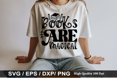 Books Are Magical - Reading SVG Design Product Image 1