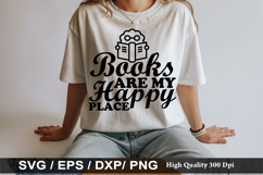 Reading SVG Bundle - Cut Files/ Book Lover SVG / Reading SVG Product Image 7