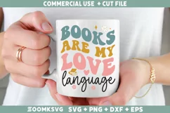 Reading SVG, Book Lover SVG, Book SVG, Book PNG, Retro SVG Product Image 2