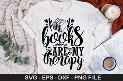 Book Lover SVG Bundle - Book Quote SVG | Book SVG Design Product Image 4