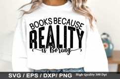 Reading SVG Design - Books Are My Love Language Product Image 6