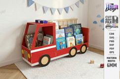 Kids Bookshelf Laser Cut| Nursery Decor | Kids Laser Product Image 1