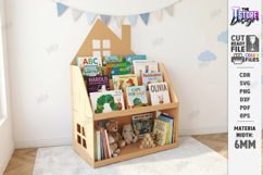 Kids Bookshelf Laser Cut| Nursery Decor | Kids Laser Product Image 1
