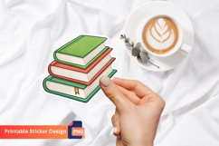 Books Sticker, Book Lovers Sticker, Reading Sticker Product Image 1