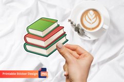 Books Sticker, Book Lovers Sticker, Reading Sticker Product Image 1