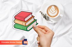 Books Sticker, Book Lovers Sticker, Reading Sticker Product Image 1