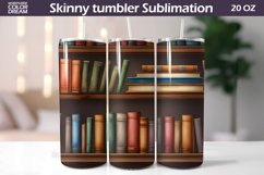 Tumbler Book Wrap | Books Lover Tumbler Product Image 1