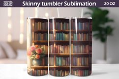 Tumbler Vintage Books 20 Oz | Books Lover Tumbler Wrap Product Image 1