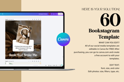 Bookstagram Canva Social Media Templates Product Image 9
