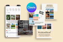 Bookstagram Canva Social Media Templates Product Image 5