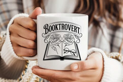 Booktrovert SVG, Book Lover SVG, Reading SVG Product Image 3