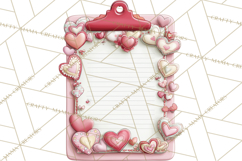 Valentine Reader Worm Clipart, Cute Bookworm Valentine Art Product Image 2