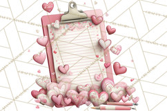 Valentine Reader Worm Clipart, Cute Bookworm Valentine Art Product Image 5