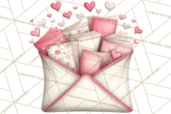 Valentine Reader Worm Clipart, Cute Bookworm Valentine Art Product Image 2