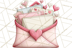 Valentine Reader Worm Clipart, Cute Bookworm Valentine Art Product Image 5