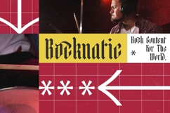 Boombie - Stylish Blackletter Font Product Image 4