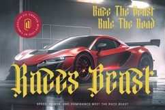 Boombie - Stylish Blackletter Font Product Image 6