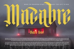 Boombie - Stylish Blackletter Font Product Image 15