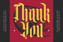 Boombie - Stylish Blackletter Font Product Image 20