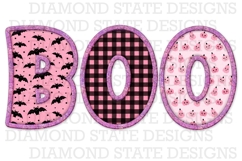 Boo Pink Hallowen Coquette, Two PNG Files Product Image 4