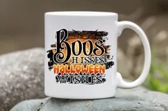 Boos hisses halloween wishes Sublimation PNG Product Image 3