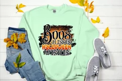 Boos hisses halloween wishes Sublimation PNG Product Image 2