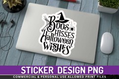 Boos hisses halloween Stickers PNG Product Image 1