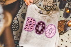 Boo Pink Hallowen Coquette, Two PNG Files Product Image 2