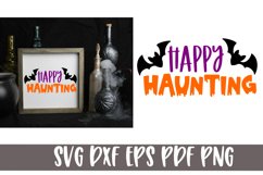 Happy Haunting Halloween SVG Product Image 1