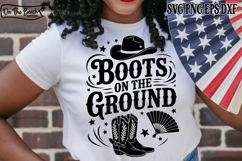 Boots On The Ground SVG Where Them Fans At SVG PNG Cut File