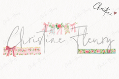 Watercolor Spring Border Clipart | Spring PNG Product Image 3