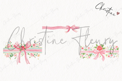 Watercolor Spring Border Clipart | Spring PNG Product Image 3