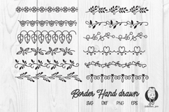 Border hand drawn svg Product Image 1