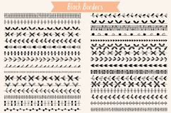 Seamless Borders | Hand Drawn Divider |Illustrator Brushes Product Image 4