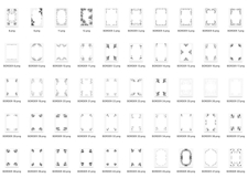 133 Fantasy Art Borders &amp; 40 Flourishes Product Image 8