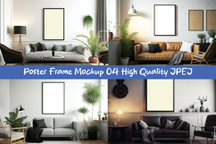 Poster frame mockup high quality JPEG Product Image 1
