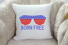 Born Free SVG Design,Inspirational Quote SVG,Freedom SVG Product Image 3