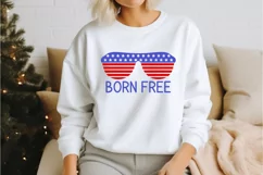 Born Free SVG Design,Inspirational Quote SVG,Freedom SVG Product Image 2