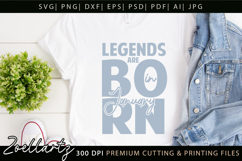 Birthday January SVG Cut File Baby Boy T-shirt Gifts for Men Product Image 2