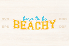 Born to be Beachy Sports SVG Product Image 1