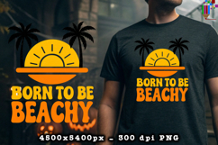 Born To Be Beachy PNG File